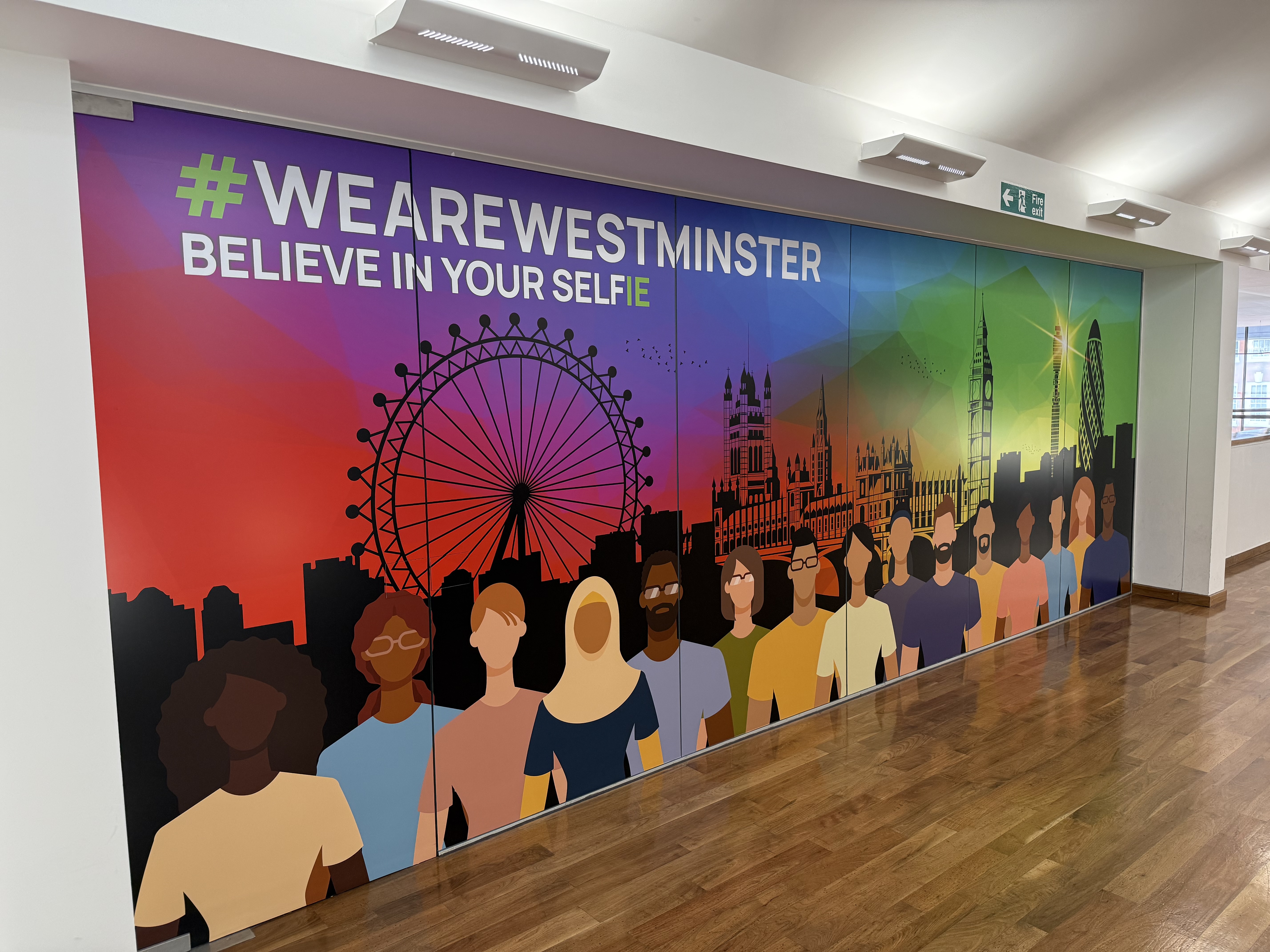 Wall Graphics Example London